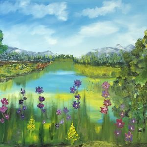 נוף פסטורלי | שמן  על קנבס | 50X70