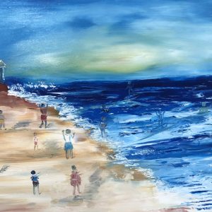 חוף הים | שמן על קנבס | 60X40