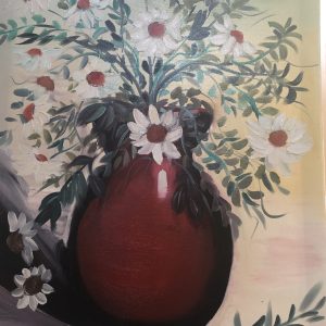 מרגניות | שמן על קנבס | 40X60