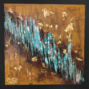 אבסטרקט  | שמן על קנבס | 40X40