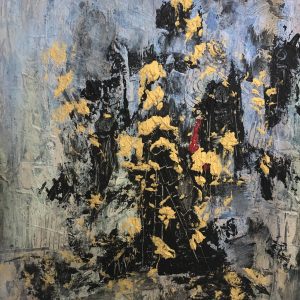 אבסטרקט  I אקריליק על ניר  I 40X50