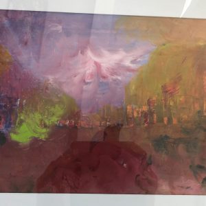 אבסטרקט עיר שמימית,  שמן- ניר