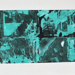 נוף אורבני - אקריליק על ניר / 40X30