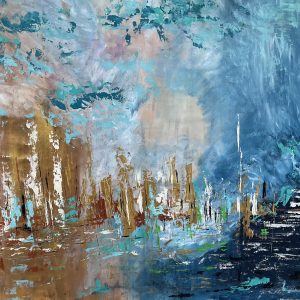 אבסטרקט - אקריליק על בד / 145X100